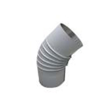 Gomito aperto alluminio bianco Ø.13 cm