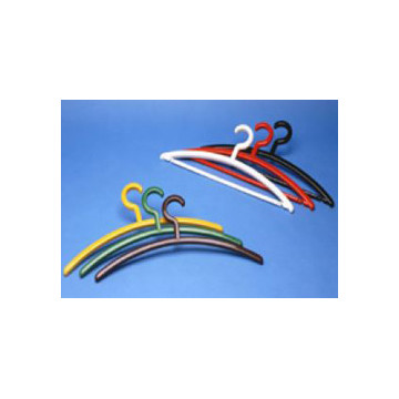 Ometto portabito plastica nero art.520/A