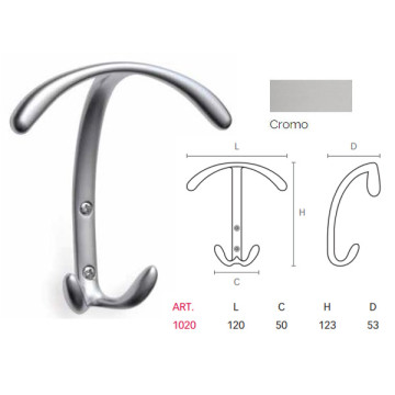 Appendiabito art.1020 cromo