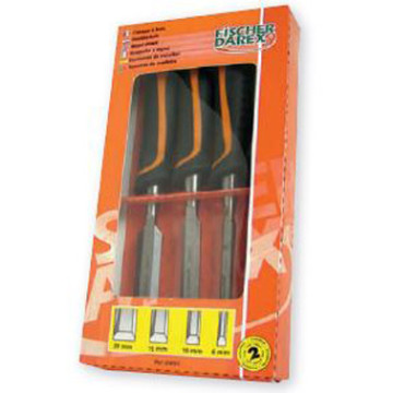 Kit 4 scalpelli per legno art.2493