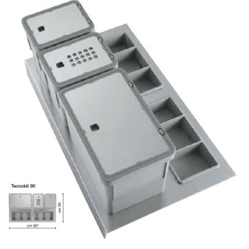 Portarif.TECNOKIT reg.B.90xP50xH26 Guide BLUM