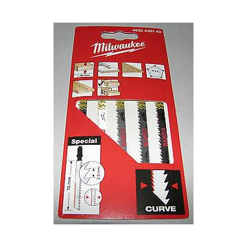 Lama x segh.alt.mm 2,5x75 x legno curvi