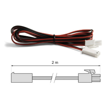 Cavo prolunga Rolflex mt.2 12V.