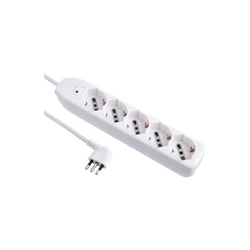 Mult.c/inter.5 posti 10-16A-Schuko 62064