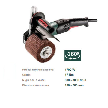Satinatrice Metabo SE 17-200 RT 1750W.