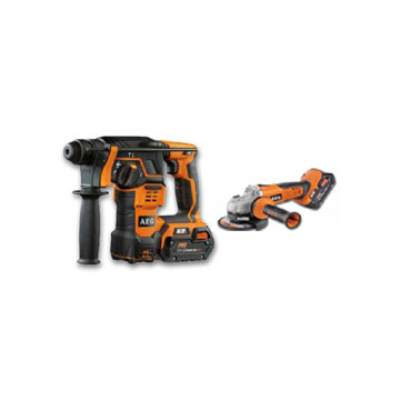Kit AEG 18 V.BBH18LI402C-Smer.BEWS18-115 2-4AH