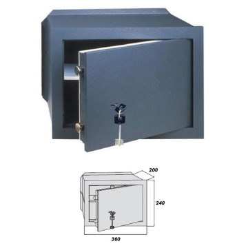 Cassaf.Cisa 82010/31 cm 36x24x20 chiave